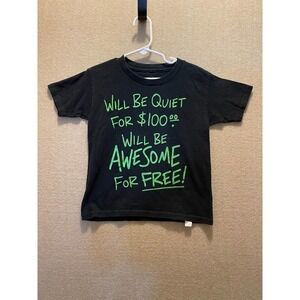 Gildan Shirt Youth XS (4/5) Black